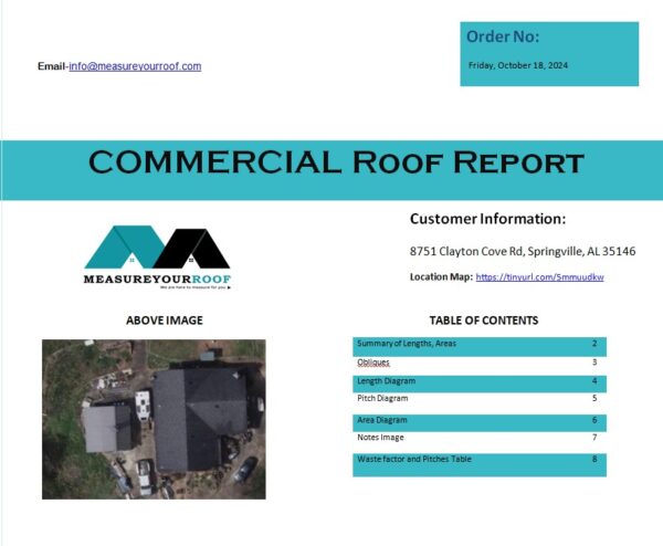 Commercial Roof Report